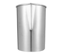 Wax Pouring Jug Candle Making Pouring Pot 3L Stainless Steel Candle Making Pitcher Boiler Wax Melting Pot Chocolate Sauce Baking Pan with Handle for DIY Candle Store Silver Candle Making Kit