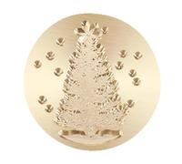 Wax Seal Stamp 2pcs Wax Seal Stamp Vintage Round Antique Sealing Invitations DIY Envelope Dedicated Replace Copper Head(Color5)