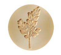 Wax Seal Stamp 2pcs Wax Seal Stamp Vintage Round Antique Sealing Invitations DIY Envelope Dedicated Replace Copper Head(Color-4)