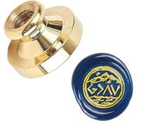 Wax Seal Stamp Brass Head Replacement, 25mm, Gold, Jesus Christian Sealing Stamp,Seal Wax Stamp (God is Greater Than Highs & Lows)