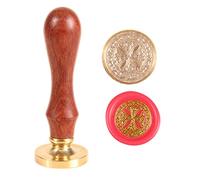 Wax Seal Stamp Celtic Carolingian Cross Circle Celtic Knot Triquetras Symbol Spiritual Celtic Christian Cross Christmas Sealing Wax Stamps Cross of Triquetras for Xmas Party