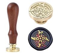 Wax Seal Stamp - Gnome Party Themed Sealed Stamp,1.18 inch/30mm Merry Christmas Sealing Wax Stamp with Handle for Gift Wrap, Envelope Letters, Crafts DIY