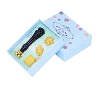 Wax Seal Stamp KIT Retro Classic Design for Craft Lovers (Misty Black-3 Alien Chapters)