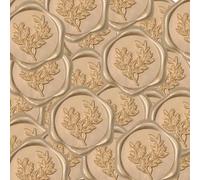 Wax Seal Stamp Kit with 60PCS Wax Seal Stickers,Self-Adhesive Sealing Wax Stickers for Invitations, Envelopes, Gifts, and DIY Projects