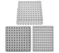 Wax Seal Stamp Moulds for DIY Lovers 4pcs Silicone Bead Molds