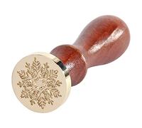 Wax Seal Stamp set, Retro Xmas Snowflake Wax Seal for Stamping Envelope Wedding (A54)
