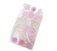 Wax Seal Stamp Stickers 18pcs DIY Scrapbooking Journal Planner Decoration Stationery Envelope Sealing Tags(Color 01)