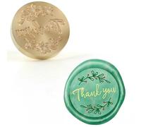 Wax Seal Stamps Heart Rose Floral With Love Blessed Words Mixed Pattern DIY Scrapbooking Invitation Envelope Card Craft-32