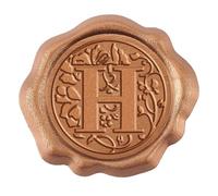 Wax Seal Stickers 25pcs Letter A Wax Seal Stickers for Envelope Initial Floral Self-Adhesive Alphabet Wedding Invitation Xmas Halloween(AECH03-08973)