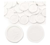 Wax Seal Stickers 25PCS Wax Seal Stickers - Rosemary, Flowering Branch Wedding Invitation Envelope Seal Stickers, Self Adhesive Neutral Line(Color3)