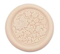 Wax Seal Stickers 50cs Self-Adhesive Flowers Pattern Envelope Sticker for Wedding Invitations Greeting(Color 03)