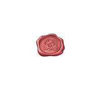 Wax Seal Stickers， Envelope Self-Adhesive Wax Seal Stickers Multicolor 30pcs/50pcs(Red-a,30pcs)