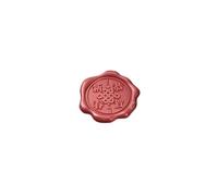 Wax Seal Stickers， Envelope Self-Adhesive Wax Seal Stickers Multicolor 30pcs/50pcs(Red-d,30pcs)