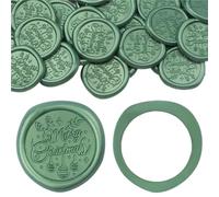 Wax Seal Stickers Wax Envelope Seal Stickers 25pcs Elements Invitation Self-adhesive Perfect For Invitations, Present Wrap(Color 01)