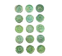 Wax Seal Stickers Wax Seal Stickers Envelope Sticker Self Adhesive Floral Junk Journal Scrapbook Decoration(Color-03)