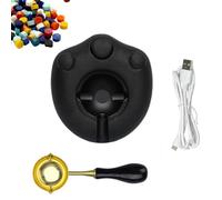 Wax Seal Warme,r USB Charging Cat Paw Melter with Spoon | Sealing Stamp Warmer for Greeting Cards Packages Handcraft