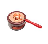 Wax Seal Warmer & Kit - Wax Seal Stamp Set, Beads & Furnace Tool for DIY Wedding Invitations & Arts & Crafts - 2 Piece Set