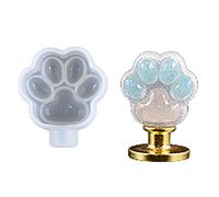 Wax Stamp Handle Resin Mold Crystal Epoxy Mold for Diys Casting Home Decors Sealing Wax Stamp Handle Gifts Crystal Epoxy Molds Silicone