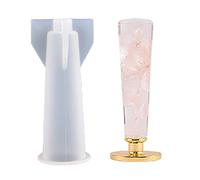 Wax Stamp Handle Resin Mold Crystal Epoxy Mold for Diys Casting Home Decors Sealing Wax Stamp Handle Gifts Crystal Epoxy Molds Silicone
