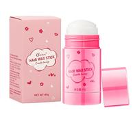 Wax Stick for Hair, Long Lasting Styling Wax, Smooth Finishing Stick for Hair Pomade, Edge Control, Bangs (Pink)