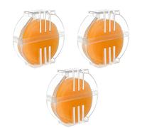 Wax Thread Conditioner for Sewing Cross Stitch Thread Bees Wax with Holder Sewing Supplies Gifts for Mother, Wife (Orange)