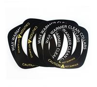 Wax Warmer Collars Ring Wax Heater Machine Antifouling Cleaning Protective Paper Pad Square 10PCS wax pot collars