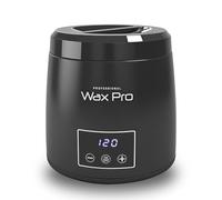 Wax Warmer for Women and Men Home Use, 400ml Smart LCD Display Hair Removal Wax Heater, Fast Heating Paraffin Wax Melting Machine for Hair Removal (Black)