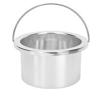 Wax Warmer Replacement Pot, 100mm Hair Removal Waxing Bowl Container Wax Melt Warmer Inner Pot Liner Metal Tin for Hair Remover Machine