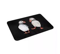 WAXB Doormats Puffin Friends Dancing Illustration Doormat Carpet Mat Polyester Anti-Slip Floor Decor Bath Bathroom Kitchen Living Room Door Mat Rug Carpet For Kitchen Bathroom Gift