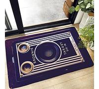 WAXB Floor Mat Printing Retro Camera Audio Tape Living Room Decor Rug For Living Room Rug Area Rug Room Decoration Teenager Rugs For Bedroom Home For Kitchen Bathroom Gift
