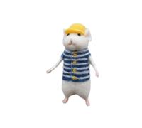 WAXCMXYH Needle Felting Kit Beginner Mice Needle Felting Starter Kit for Beginners Adult Felt Animal Kit Unfinished Wool Felt Mouse Craft Kit for Beginner DIY Crafts