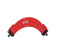 WAXCMXYH Radius Jig Router Template, Woodworking Corner Radius Routing Template, Corner Arc Cutting Auxiliary Tool DIY Template for Closet Corner Template