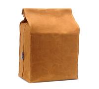 Waxed Canvas Lunch Bags Brown Paper Bag Styled - Classic Updated - Reusable and Washable, Worthbuy Lunch Box for Men & Women