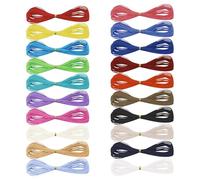 Waxed Cord for Jewellery Making 10m Coloured Waxed Cotton Cord 1mm, 20 Colors Craft Beading Thread for DIY Beading Bracelets Necklaces Jewelry Making Sewing Crafting Durable