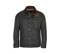 Waxed Cotton Jacket Green Zip Closure - male - Barbour - Light Jackets - Green - M - Jackets M