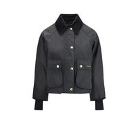 Waxed Jacket with Modern Cropped Fit - female - Barbour - Light Jackets - Black - M - Jackets M