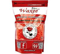 Waxee FLEX Film Hard Wax Stripless Hair Removal Wax, 500g, Rose, Pellets, Bikini, No Strips! Brazilian Waxing, Hot!