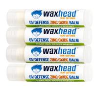 Waxhead Sun Defense Foods Waxhead Natural Zinc Oxide Lip Balm (3 Packs of Peppermint) - EWG Rated 1 - Broad Spectrum, Non-Toxic, Mineral, Vitamin E, Reef Safe, Hypoallergenic