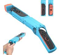 WAXITY Shooting Gun Compatible With Nintendo Switch 2/Switch 1/OLED Joycon, Replacement Controller Hand Grips for Gun Game
