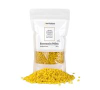 Waxman 100% Pure Beeswax, 250g pellets for Natural Cosmetics, Candles, Beeswax Wraps - German Quality - Cosmos Natural Certified.