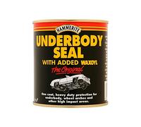 Hammerite Underbody Seal with Waxoyl. One Coat Rust Inhibitor, Rust Converter and Chip Protection for Car Underbody. Car Underseal Metal Paint, Car Rust Treatment 500ml Tin