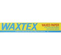 Waxtex Plastic Wax Paper Roll 75 (Pack of 1), Wrapping Food, Preventing Splatters in Microwave Ovens, Cooling Dipped Chocolates and Candies