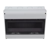 Way Breaker Box with Window and Standard 35mm Din Rail