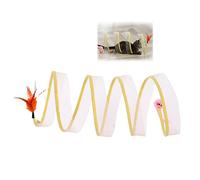 Way Cat Tunnels For Indoor Cats, Collapsible Cat Play Tunnel, Cat Tunnel Tube S-shaped, Interactive Toy Maze Cat House, Spiral Springs For Cat, For Cat Kitten Kitty Rabbit Small Animal