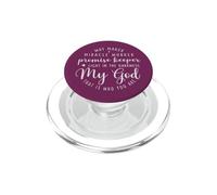 Way Maker Miracle Worker Promise Keeper My God PopSockets PopGrip for MagSafe