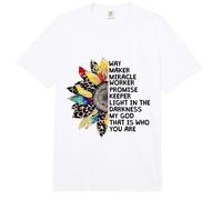 Way Maker Miracle Worker Promise Keeper Sunflower Comfort Colors Adult Heavyweight T-Shirt