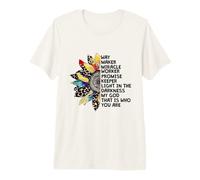 Way Maker Miracle Worker Promise Keeper Sunflower Premium T-Shirt