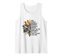 Way Maker Miracle Worker Promise Keeper Sunflower Tank Top