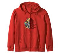 Way maker miracle worker promise keeper sunflower Zip Hoodie