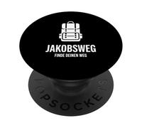 Way of St. James Find Your Way T-Shirt Santiago Pilgrimage PopSockets Adhesive PopGrip